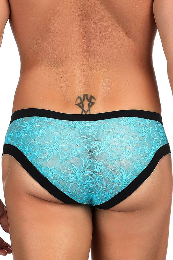 Men's Blue Lace Bikini