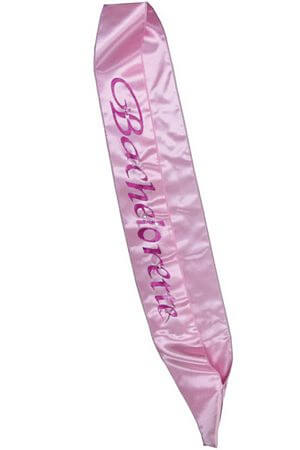 Bachelorette Pinky Sash - LingerieDiva